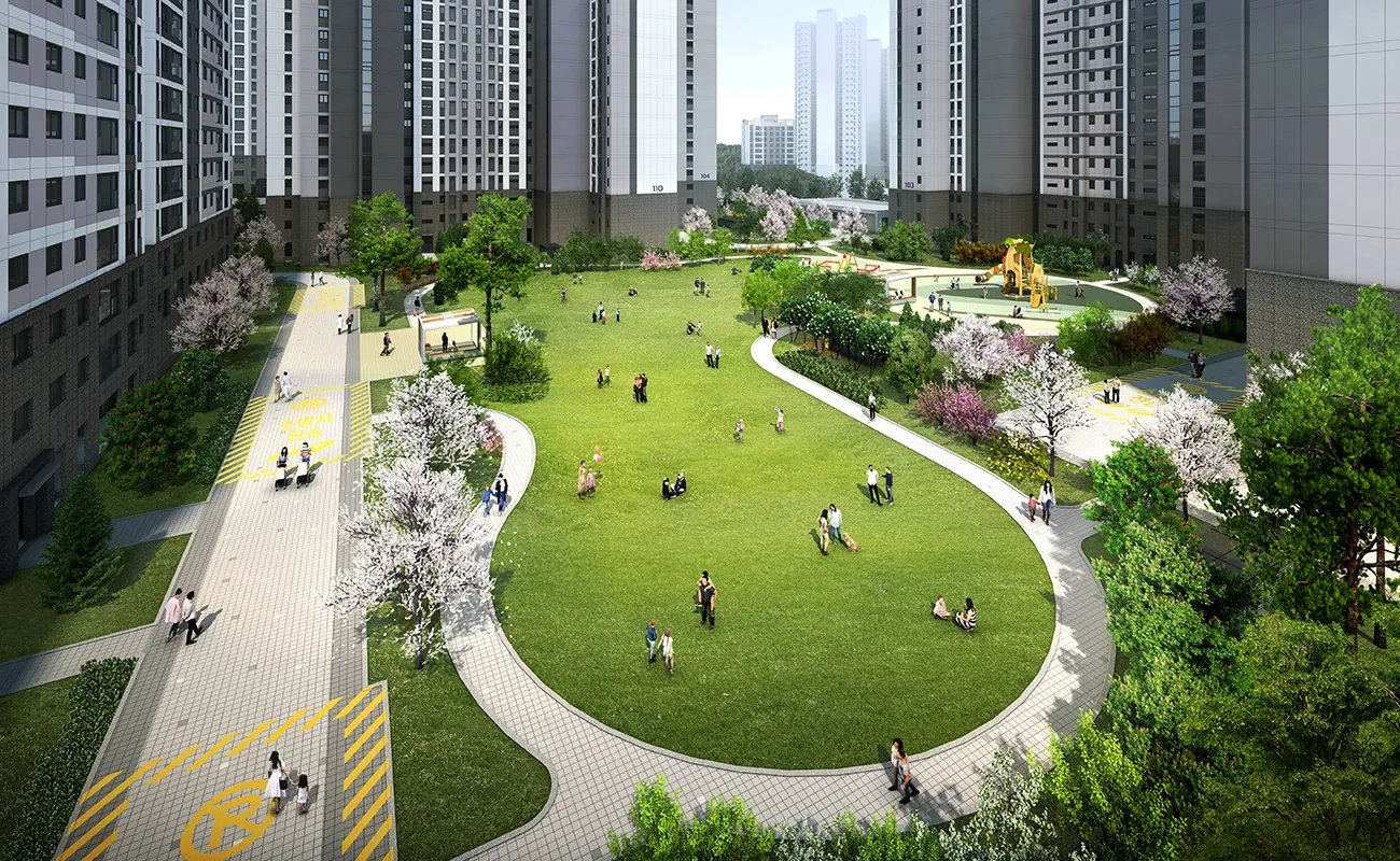 커뮤니티 시설 전경